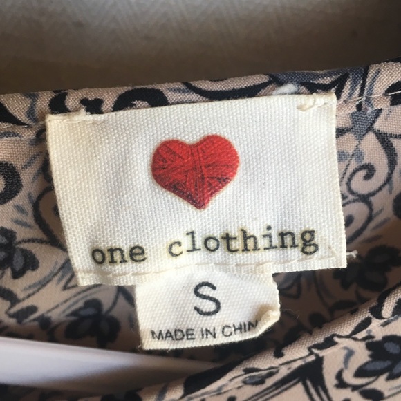 One Clothing Patterned Ruffle dress - Picture 5 of 5